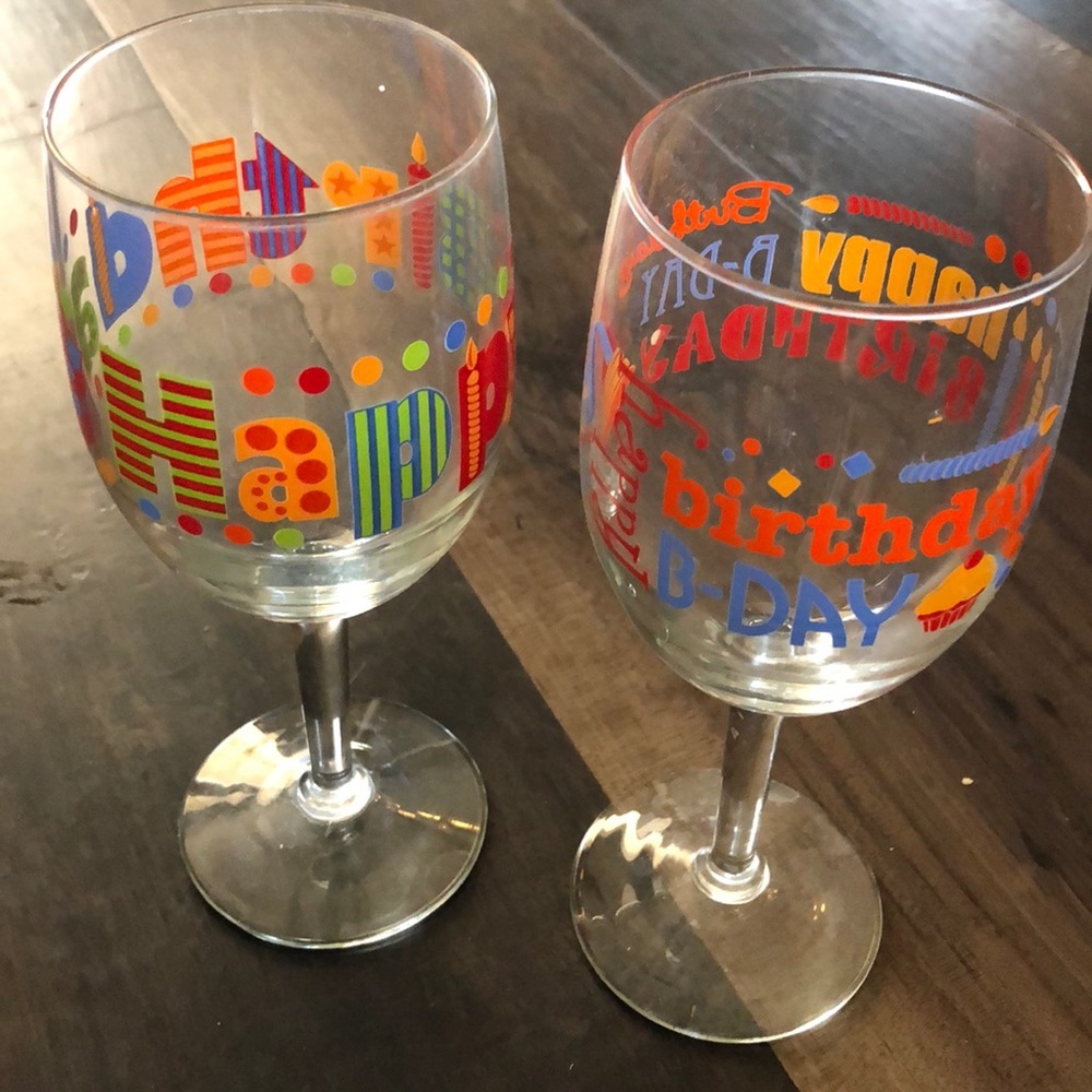 Wine glasses